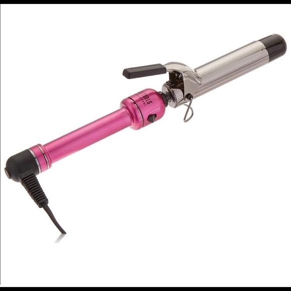 BRAND NEW: 1” Hot Tools Pink Titanium Curling Iron - Picture 4 of 7